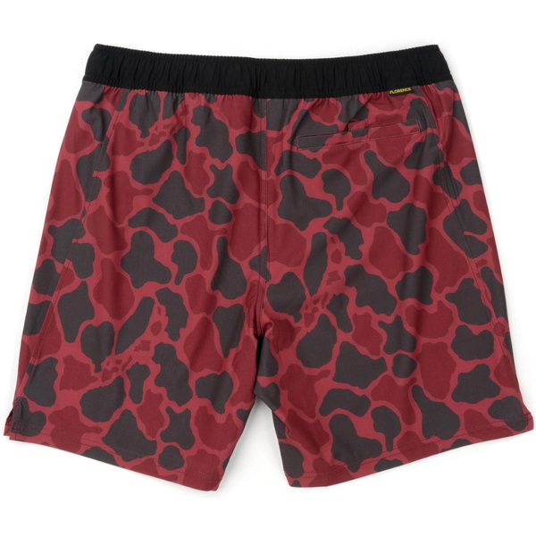 2026 Florence Marine X Standardudgave, Elastiske Shorts FMBS00041 - Maroon Camo